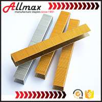 SXHL SGS manufacturer 80 series industrial staple, fence staples u nails,furniture wood staple pins